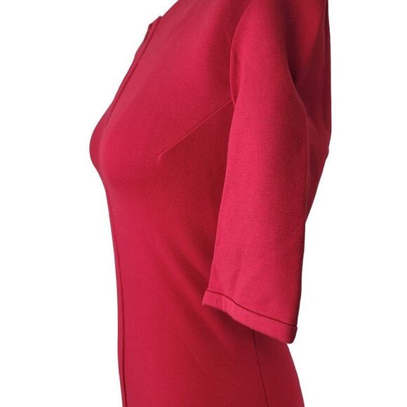 Diane von Furstenberg Red Saturn Dress Work to Play New Womens Size 2 DVF Sex - Picture 10 of 12